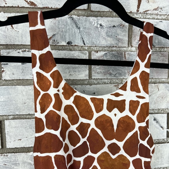 Free People | Reina Olga Giraffe Print Swimsuit - Picture 3 of 9